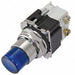 H4385 Illuminated Push Button 30mm Blue
