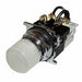 H4418 Pilot Light Press 120VAC White