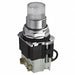 Pilot Light Press 24VAC Clear