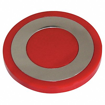 Mushroom Head 30mm Red Plastic