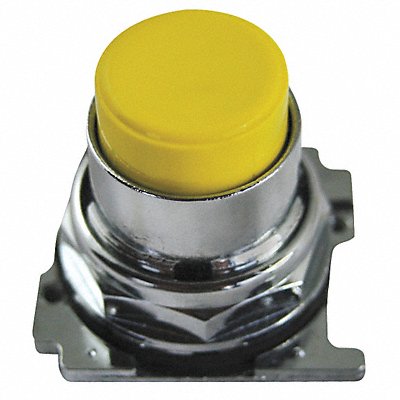 H4398 Non-Illum Push Button Operator Yellow