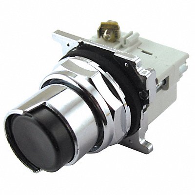 H4398 Non-Illum Push Button Operator Black