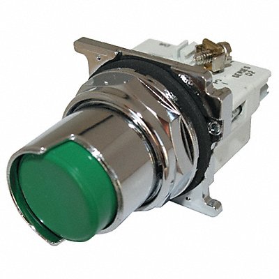 H4398 Non-Illum Push Button Operator Green