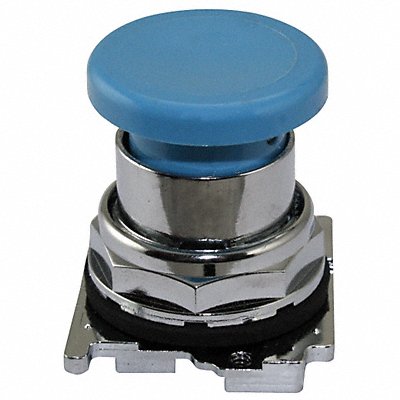 H4401 Non-Illum Push Button Operator 30mm Blue