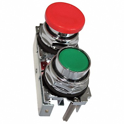 Pendant Pushbutton 30mm Flush/Mushroom