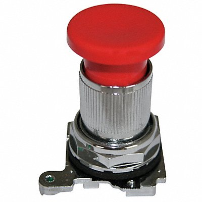 Pushbutton Operator Twist Release Red