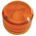 Pilot Light Lens 30mm Amber Plastic