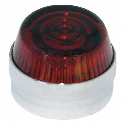 Pilot Light Lens 30mm Red Glass