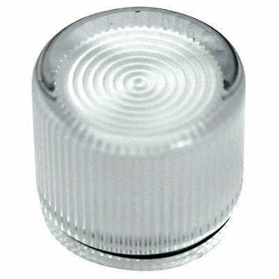 Push Button Cap Illuminated 30mm Clear