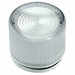Push Button Cap Illuminated 30mm Clear