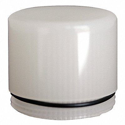 Push Button Cap Illuminated 30mm White