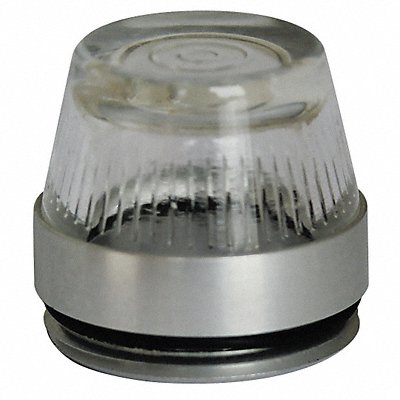 Pilot Light Lens 30mm Clear Plastic