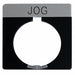 Legend Plate Square Jog Black
