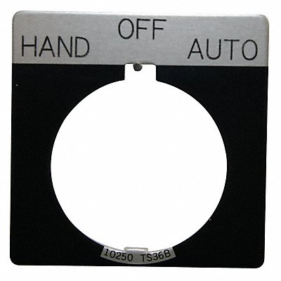 Legend Plate Hand Off Automatic Black