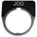 Legend Plate Half Round Jog Black