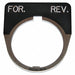 Legend Plate For Reverse Black