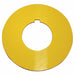 Blank Legend Plate Round Yellow or Red