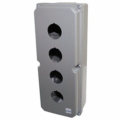 Pushbutton Enclosure 9.63 in H Al