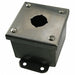 Pushbutton Enclosure 3.38 in D Plastic