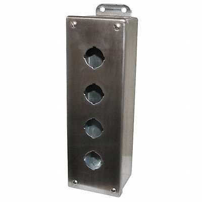 Pushbutton Enclosure 11.25 in H SS