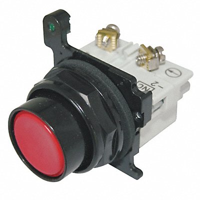 Non-Illuminated Push Button Epoxy Red