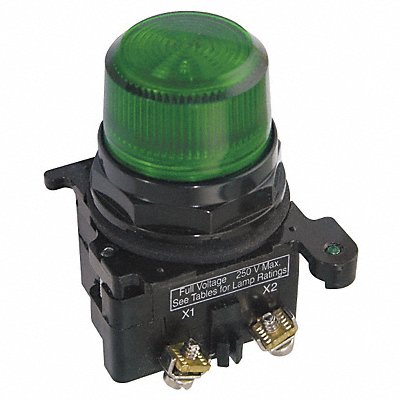 H4428 Pilot Light 12V Green