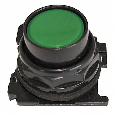 Non-Illum Push Button Operator Green