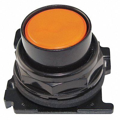 Non-Illum Push Button Operator Orange