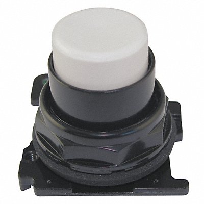 Non-Illum Push Button Operator White
