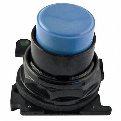 Non-Illum Push Button Operator 30mm Blue