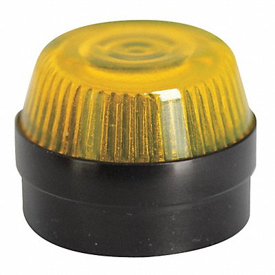 Pilot Light Lens 30mm Yellow Glass