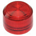 Pilot Light Lens 30mm Red Plastic