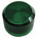 Pilot Light Lens 30mm Green Plastic