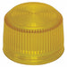 Pilot Light Lens 30mm Yellow Plastic