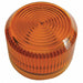 Pilot Light Lens 30mm Amber Plastic