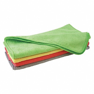 Microfiber Cloth 12 x 16 Assorted PK12