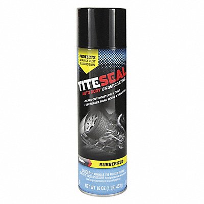 Rubberized Undercoating Black 16 oz.