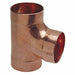 DWV Tee Wrot Copper 1-1/2 Tube CxCxC