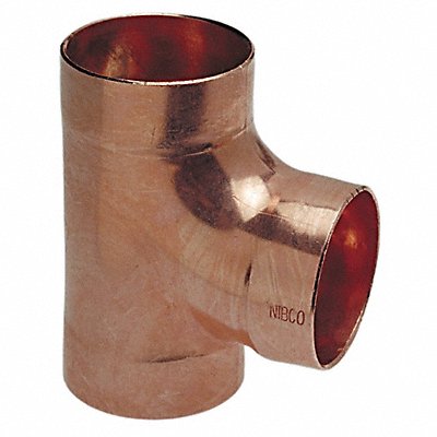 DWV Tee Wrot Copper 2 Tube CxCxC