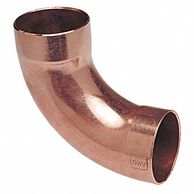 90 Deg Elbow Wrot Copper 1-1/2 CxC