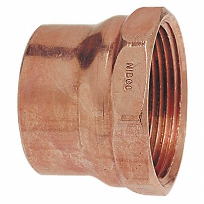 Adapter Wrot Copper 1-1/2 Tube CxFNPT