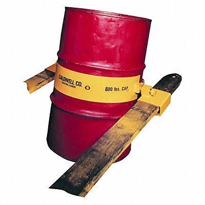 Drum Lifter 1000 lb Steel 55 gal Yellow