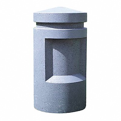 Bollard Round 18in.Lx18in.Wx58in.H