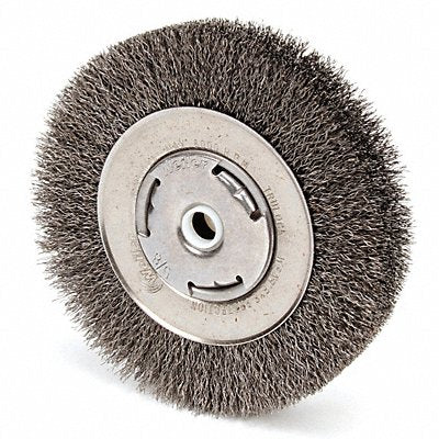 Crimped Wire Wheel Brush Arbor 6 In.