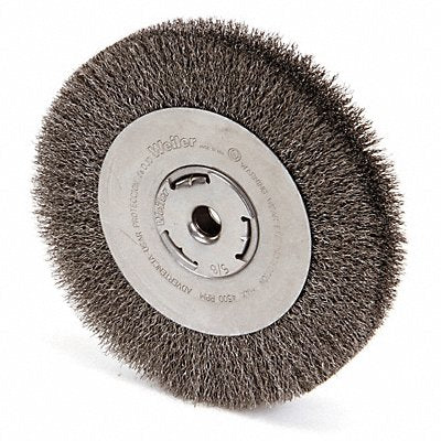 Crimped Wire Wheel Brush Arbor 8 In.