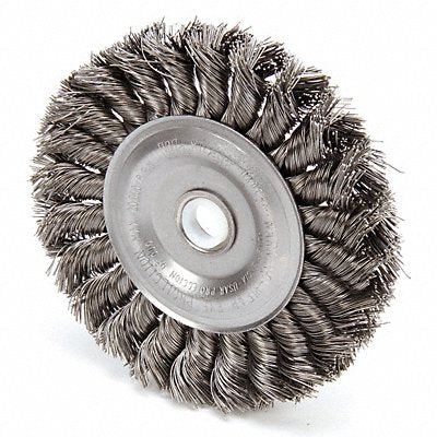 Twist Wire Wheel Brush Arbor 4 In.