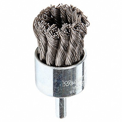 Knot Wire End Brush Steel 1-1/8 In.