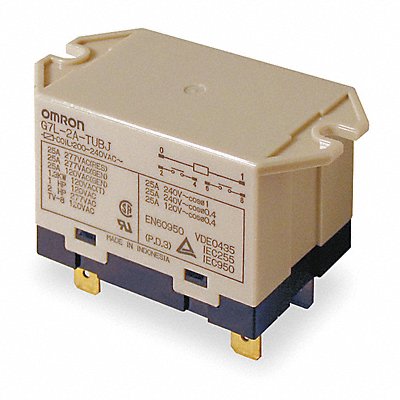 H8117 Enclosed Power Relay 6 Pn 120VAC DPST-NO