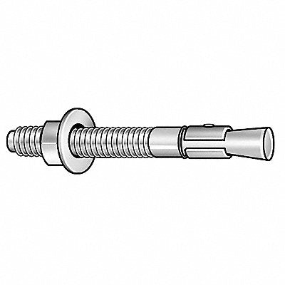 Wedge Anchor 3/4 -10 Steel 3/4 in PK10