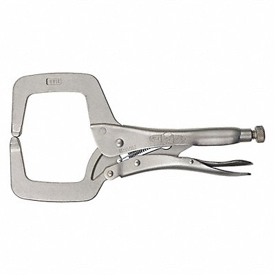 Locking C-Clamp 11 3-3/8Cap 2-5/8Throat